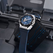 Pagani Design Armored Dark Blue — detalhe do relógio, imagem 5