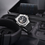 Pagani Design Armored Black and White — detalhe do relógio, imagem 4
