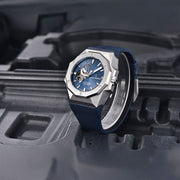 Pagani Design Armored Blue — detalhe do relógio, imagem 5