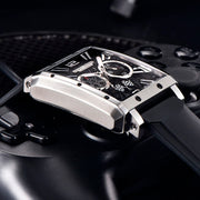 Pagani Design Mônaco Silver Black — detalhe do relógio, imagem 5