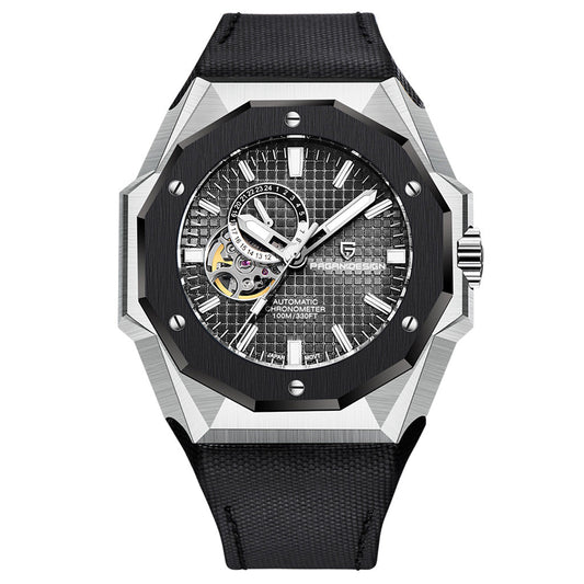 Pagani Design Armored Black — vista principal do relógio