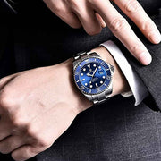Pagani Design Nautilus Blue — detalhe do relógio, imagem 7