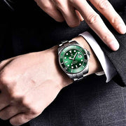 Pagani Design Nautilus Green — detalhe do relógio, imagem 2