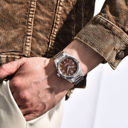 Pagani Design Fusion Brown — detalhe do relógio, imagem 3