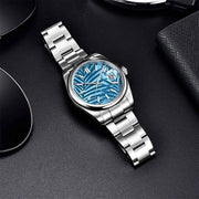 Pagani Design Leaf Blue — detalhe do relógio, imagem 6