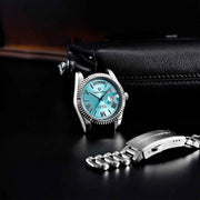 Pagani Design London Sky Blue — detalhe do relógio, imagem 2