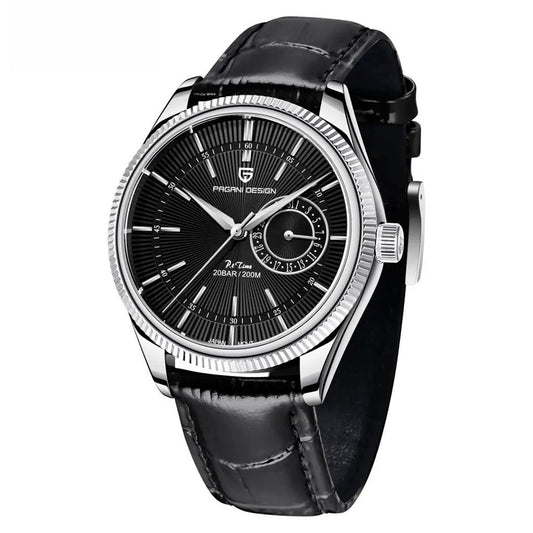 Pagani Design Luzzago Black Silver — vista principal do relógio