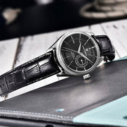Pagani Design Luzzago Black Silver — detalhe do relógio, imagem 5