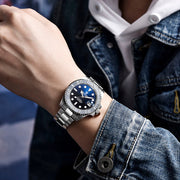 Pagani Design Explorer Blue and Gray — detalhe do relógio, imagem 5