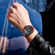 Pagani Design Pantheon Black and Red — detalhe do relógio, imagem 4