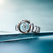 Pagani Design Veraci Brown and Blue — detalhe do relógio, imagem 3