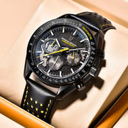 Pagani Design Ajaccio Yellow — detalhe do relógio, imagem 3