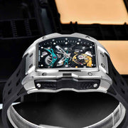 Pagani Design Birmingham Sky Silver — detalhe do relógio, imagem 2