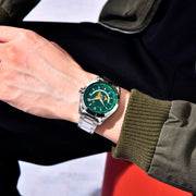 Pagani Design Travel Green — detalhe do relógio, imagem 3
