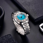 Pagani Design Turtle Turquoise — detalhe do relógio, imagem 2