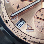 Pagani Design Dresden Rose Gold — detalhe do relógio, imagem 12