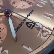 Pagani Design Dresden Rose Gold — detalhe do relógio, imagem 9