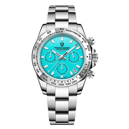 Pagani Design Veraci Silver Turquoise — vista principal do relógio