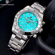 Pagani Design Veraci Silver Turquoise — detalhe do relógio, imagem 5