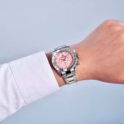 Pagani Design Veraci Silver Pink — detalhe do relógio, imagem 3