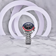 Pagani Design Lorenzo Red and Black — detalhe do relógio, imagem 9