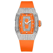 Relógio Feminino Pagani Design Marigold Orange Silver — vista principal do relógio