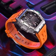 Pagani Design Monza Silver Orange — detalhe do relógio, imagem 2