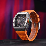Pagani Design Monza Silver Orange — detalhe do relógio, imagem 4