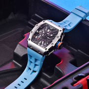 Pagani Design Monza Silver Blue — detalhe do relógio, imagem 5