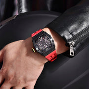 Pagani Design Monza Black Red — detalhe do relógio, imagem 6