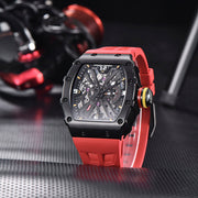 Pagani Design Monza Black Red — detalhe do relógio, imagem 4