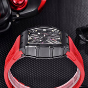 Pagani Design Monza Black Red — detalhe do relógio, imagem 3