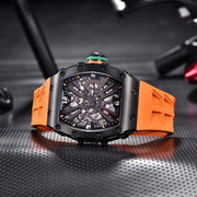 Pagani Design Monza Black Orange — detalhe do relógio, imagem 5