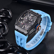 Pagani Design Monza Black Blue — detalhe do relógio, imagem 5