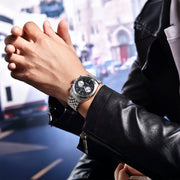 Pagani Design Pilot Black — detalhe do relógio, imagem 3