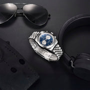 Pagani Design Pilot Blue — detalhe do relógio, imagem 2