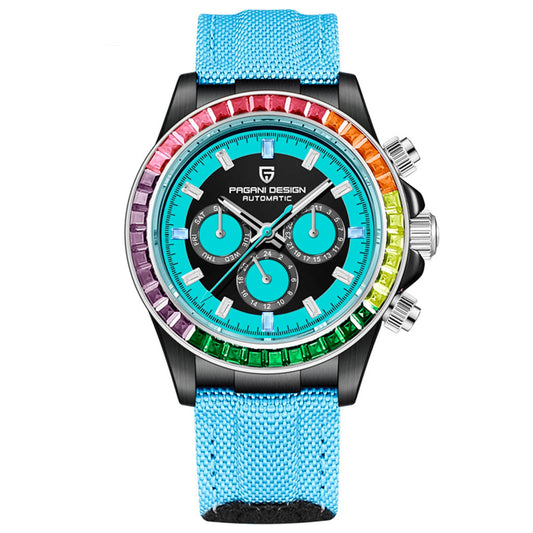 Pagani Design Riad Blue — vista principal do relógio