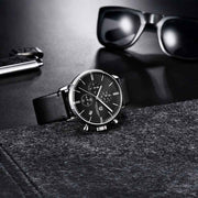 Pagani Design Rouen Silver Black Classic Edition — detalhe do relógio, imagem 2