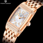 Relógio Feminino Pagani Design Sunflower Gold White — detalhe do relógio, imagem 6