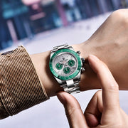 Pagani Design Veraci Silver Green — detalhe do relógio, imagem 3