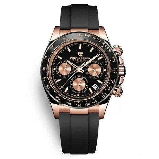 Pagani Design Veraci Black Gold Sport Edition — vista principal do relógio