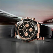 Pagani Design Veraci Black Gold Sport Edition — detalhe do relógio, imagem 10