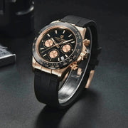 Pagani Design Veraci Black Gold Sport Edition — detalhe do relógio, imagem 6