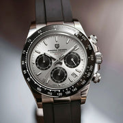 Pagani Design Veraci Silver Sport Edition — detalhe do relógio, imagem 5