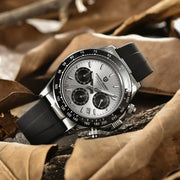 Pagani Design Veraci Silver Sport Edition — detalhe do relógio, imagem 3