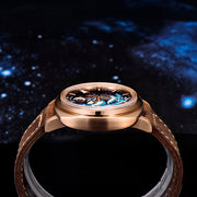 Pagani Design Wave Gold Brown — detalhe do relógio, imagem 5
