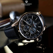 Pagani Design Zermatt Black Gold Sport Edition — detalhe do relógio, imagem 2