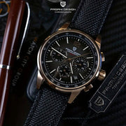 Pagani Design Zermatt Black Gold Sport Edition — detalhe do relógio, imagem 11