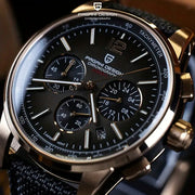 Pagani Design Zermatt Black Gold Sport Edition — detalhe do relógio, imagem 10