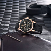 Pagani Design Zermatt Black Gold Sport Edition — detalhe do relógio, imagem 4